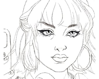 SKETCH Custom Digital Portrait Commissions, Profile Picture, Social Media, Avatar, pfp: Youtube/Instagram/Discord/Twitter/Facebook/Twitch