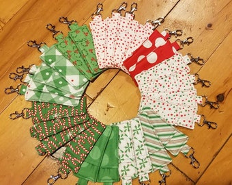 Cotton 10mL Essential Oil Roller Bottle Keychain Holder