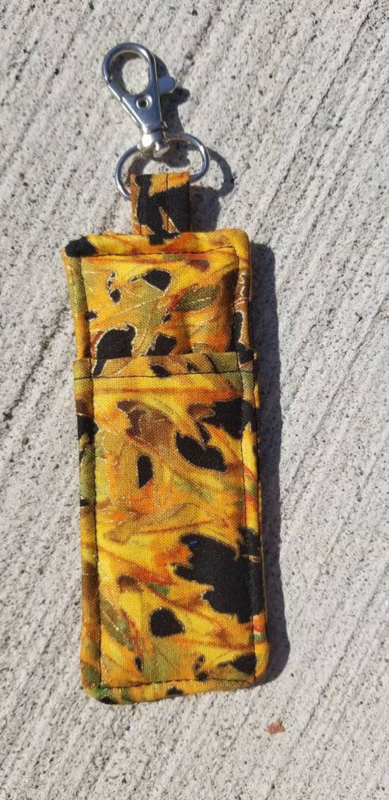 Sunflower Keychain Sunflower Roller Bottle Holder Sunflower Etsy