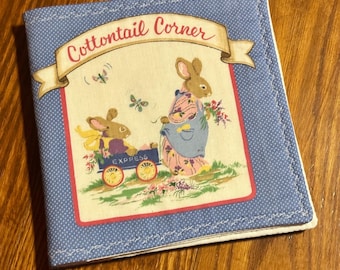 Vintage Cottontail Corner Cloth Book – Soft Fabric Baby Storybook
