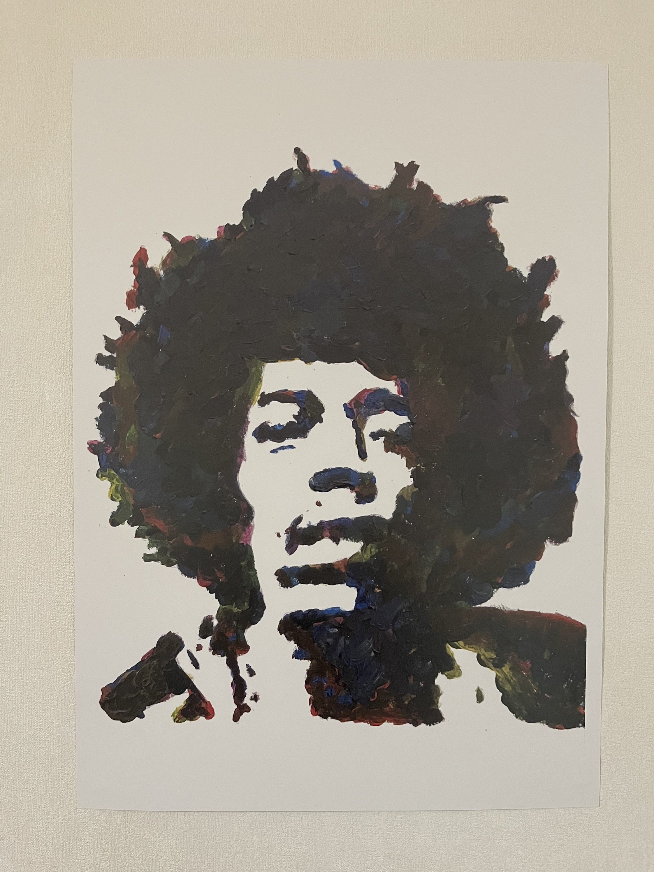 Jimi Hendrix Art Print Etsy Denmark