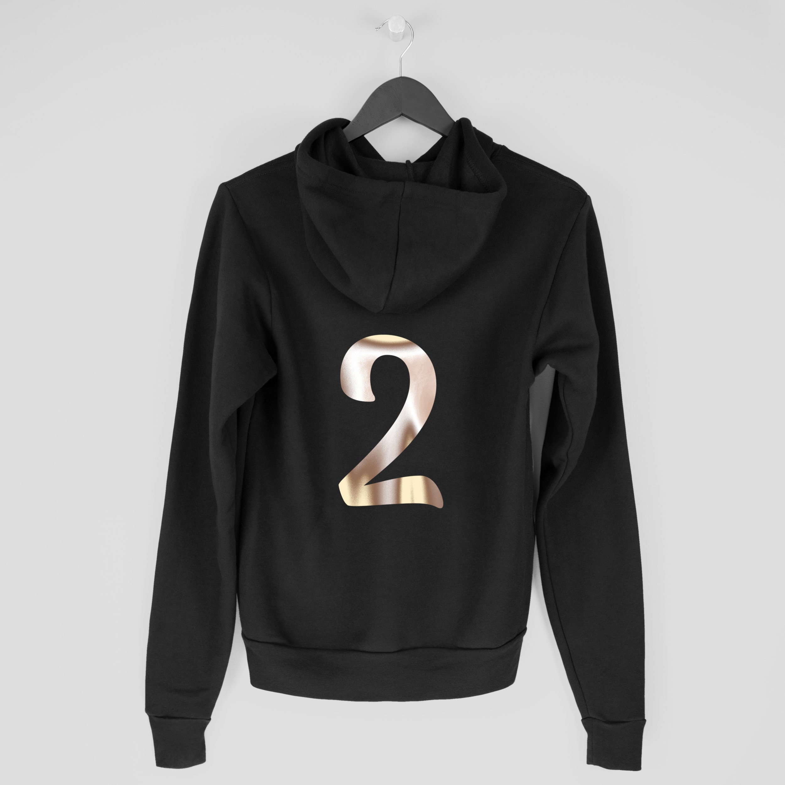 Boys Personalised 2nd Birthday Hoodie Kids Custom Name Etsy