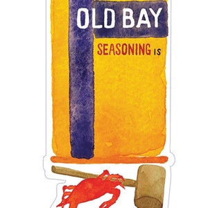 Home is Where the Old Bay is Sticker