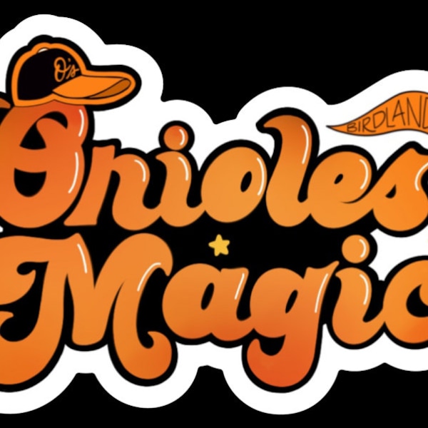 Baltimore Orioles Magic Sticker