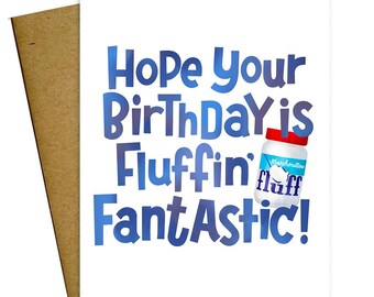 Hope Your Birthday is Fluffin' Fantastic Boston Birthday Card