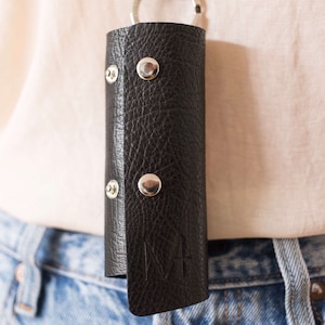 Genuine leather keychain, key case, key cover, leather case, protective cover for your keys