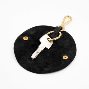 keychain genuine leather, key case, key cover, leather case, protective cover for your keys image 7