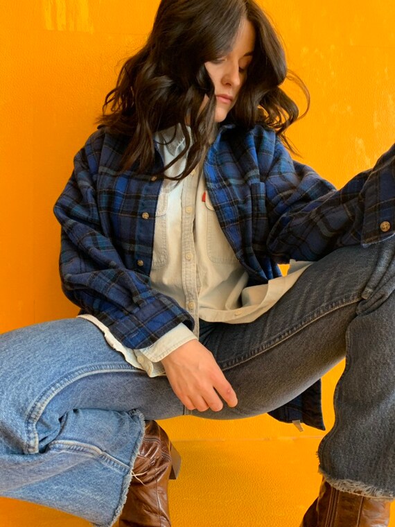 Vintage Pendleton Virgin Wool Flannel Shirt