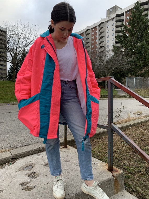 Vintage 1990s Neon Ski Jacket