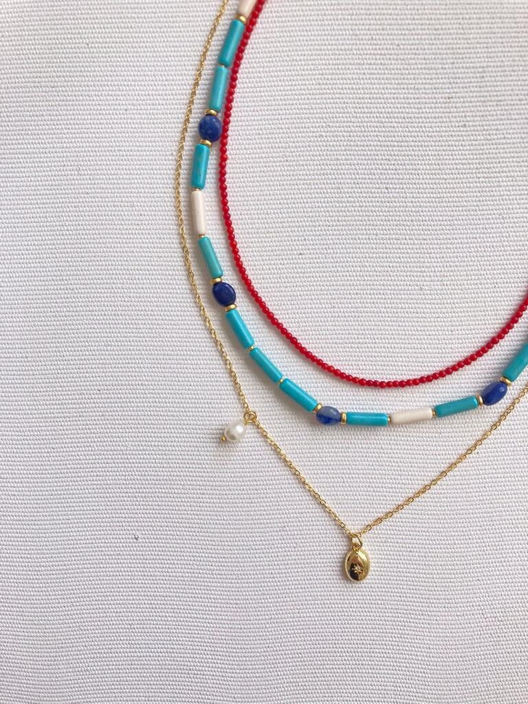Gemstone Necklace Chain Jewelry Gemstone Necklaces - Etsy