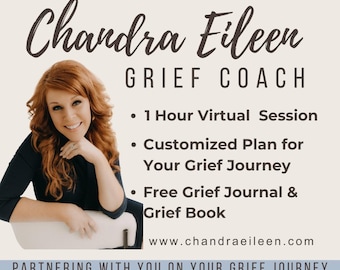 Sessione di coaching di 1 ora per l'elaborazione del lutto / Perdita di mamma, papà, figlio, perdita di un animale domestico, divorzio, lutto per le vacanze / Abilità di coping / Supporto per l'elaborazione del lutto / Consulenza cristiana