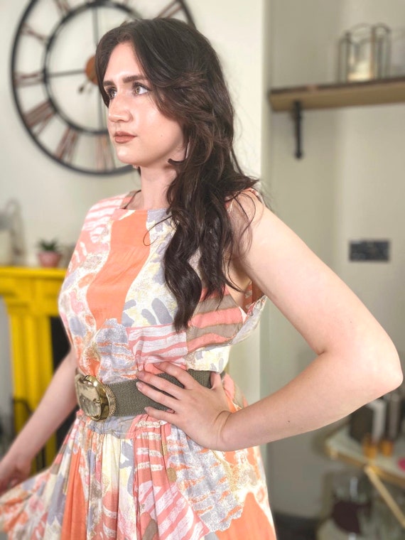 1980’s vintage dress 1980s dress 1980s day dress 1