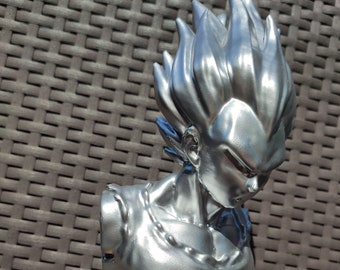 Buste Vegeta - 3D Geek Art - 26cm de hauteur