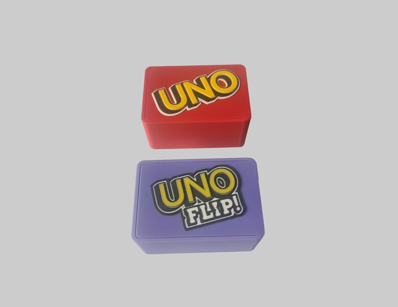 Boite de rangement pour jeux de carte UNO image 1