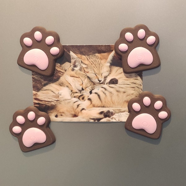 Magnet Patte de chat par 4