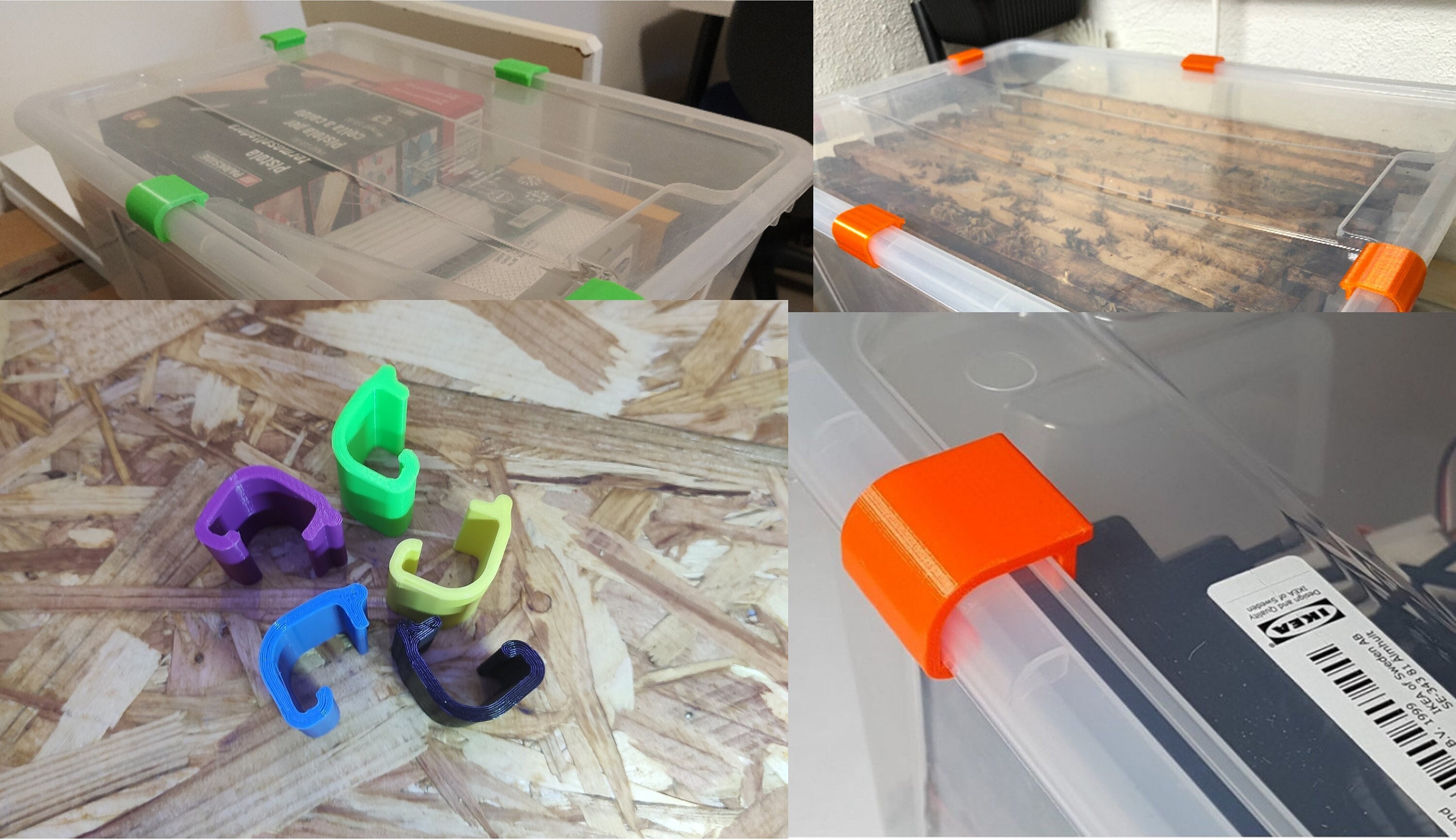 Fermeture de Boite Samla Ikea - Clip Samla 11 -22L/45-65L 55-130L