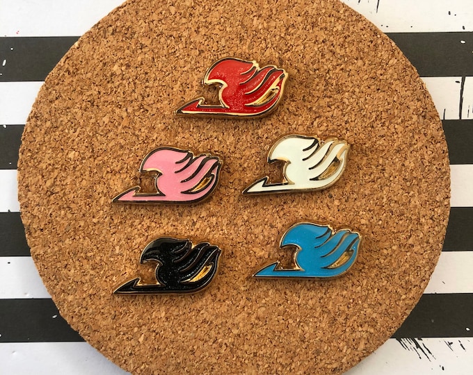 Shimmer Fairy Tail Guild Symbol Inspired Enamel Pin - Etsy