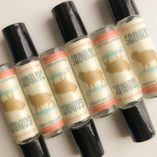 Squonk Roll On Perfume Oil / Cryptid Perfume, Weird Funky Unique Niche Fragrance