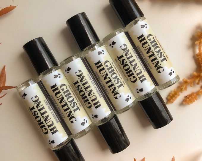 Ghost Hunting Roll on Perfume Oil / Cryptid Perfume Weird Etsy