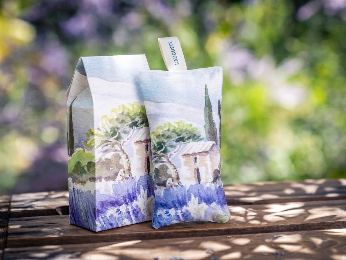 Coffret Allongé et Sachet de Lavande Bio Assorti Cabanon