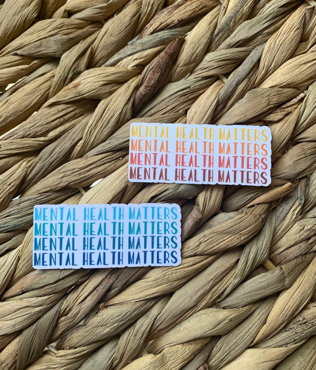 Mental Health Matters Sticker, Mental Health Awareness Sticker ...