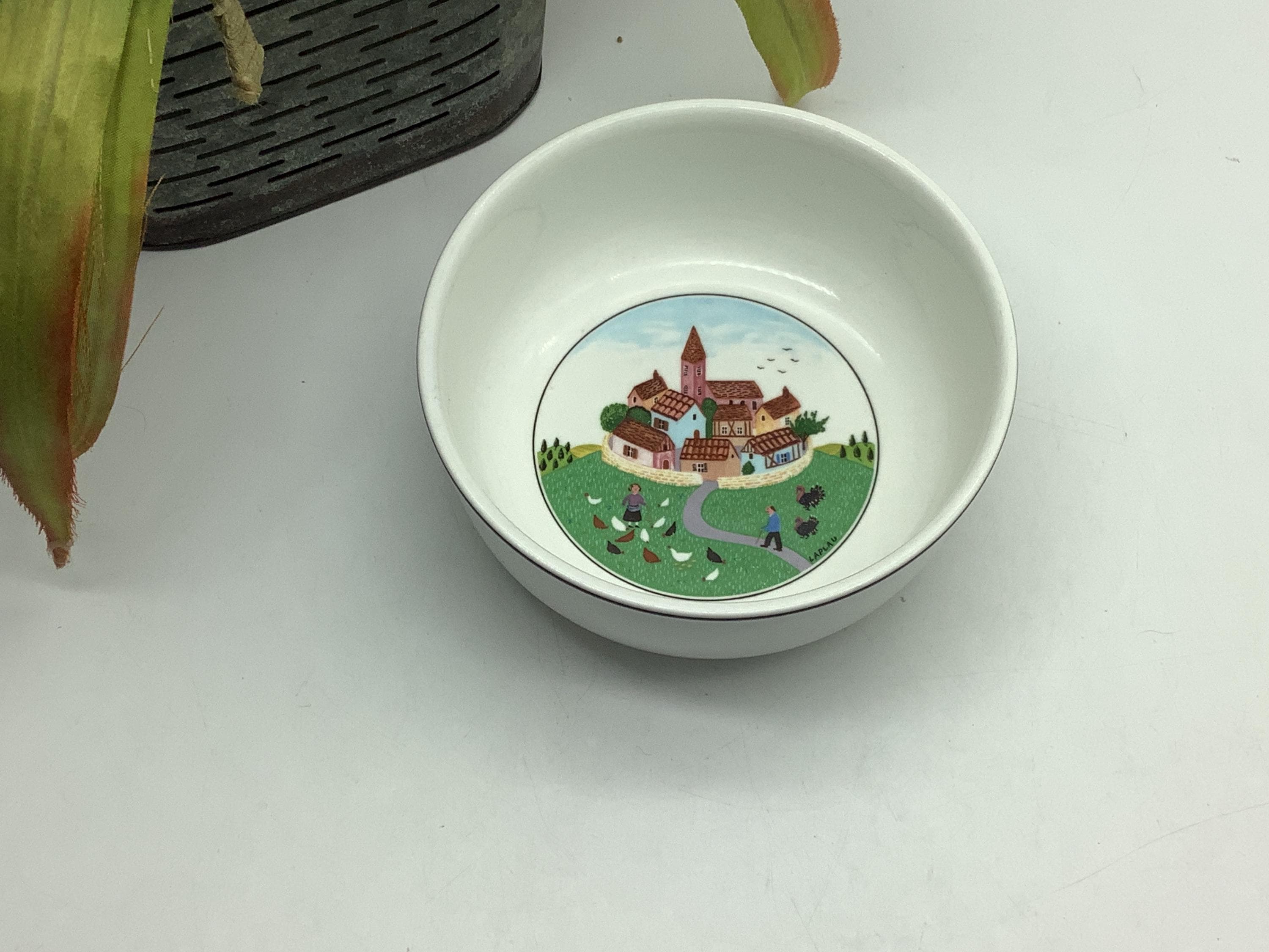 Villeroy & Boch Beilagenschale Design Naif – 16 Cm, Premium Porzellan, Spülmaschinenfest – Weiß/Bunt (Made In Germany)