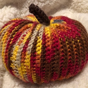 Crocheted Pumpkins for Home Decor