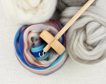 Beach Daze Spindle Kit - 4 oz. wool, wood spindle