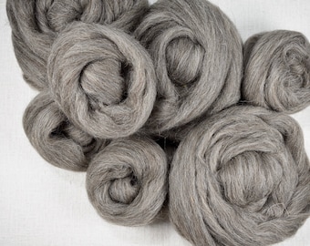 Bergschaf wool - top, fiber by the ounce