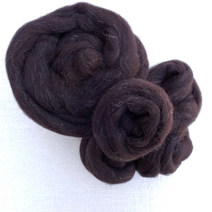 Zwartbles top - wool for spinning
