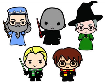 Download Harry Potter Cartoon Etsy