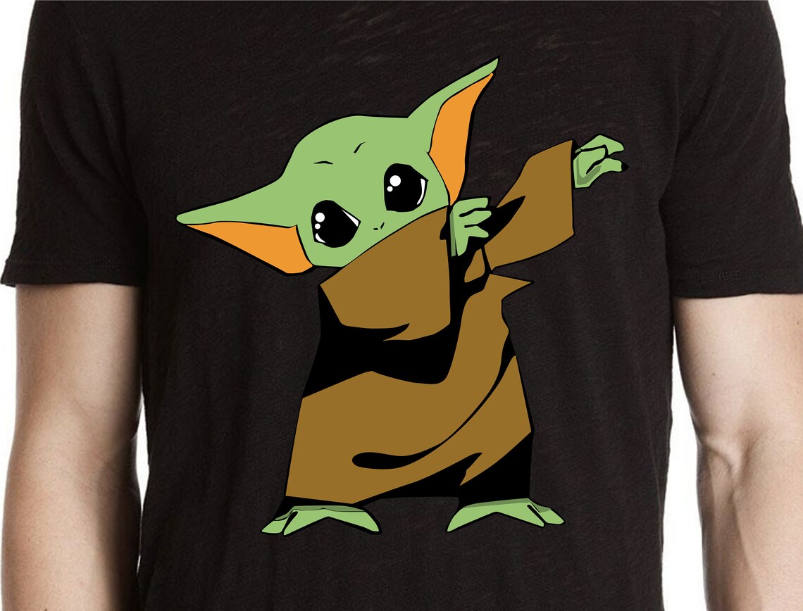 Free Free 217 Yoda Svg Files Baby Yoda Silhouette SVG PNG EPS DXF File