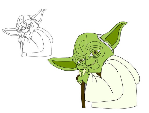 Download Masteryoda Svg Masteryoda Silhouette Masteryoda Clipart Etsy