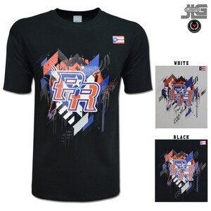 Puerto Rico Short Sleeve T-Shirt PR Tee Graphic Printed NEW