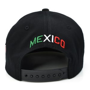Gorra de béisbol para adultos con visera plana de algodón y bandera mexicana de Nuevo México imagen 7