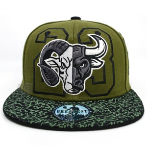 Chicago Master Bull Greatest 23 MJ Fly Adjustable Snapback Hat Cap New