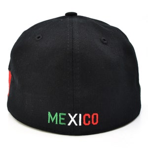 Mexico Eagle New Fitted Hat Mexican Aguila Flat Bill Cotton Mexico Hat ...