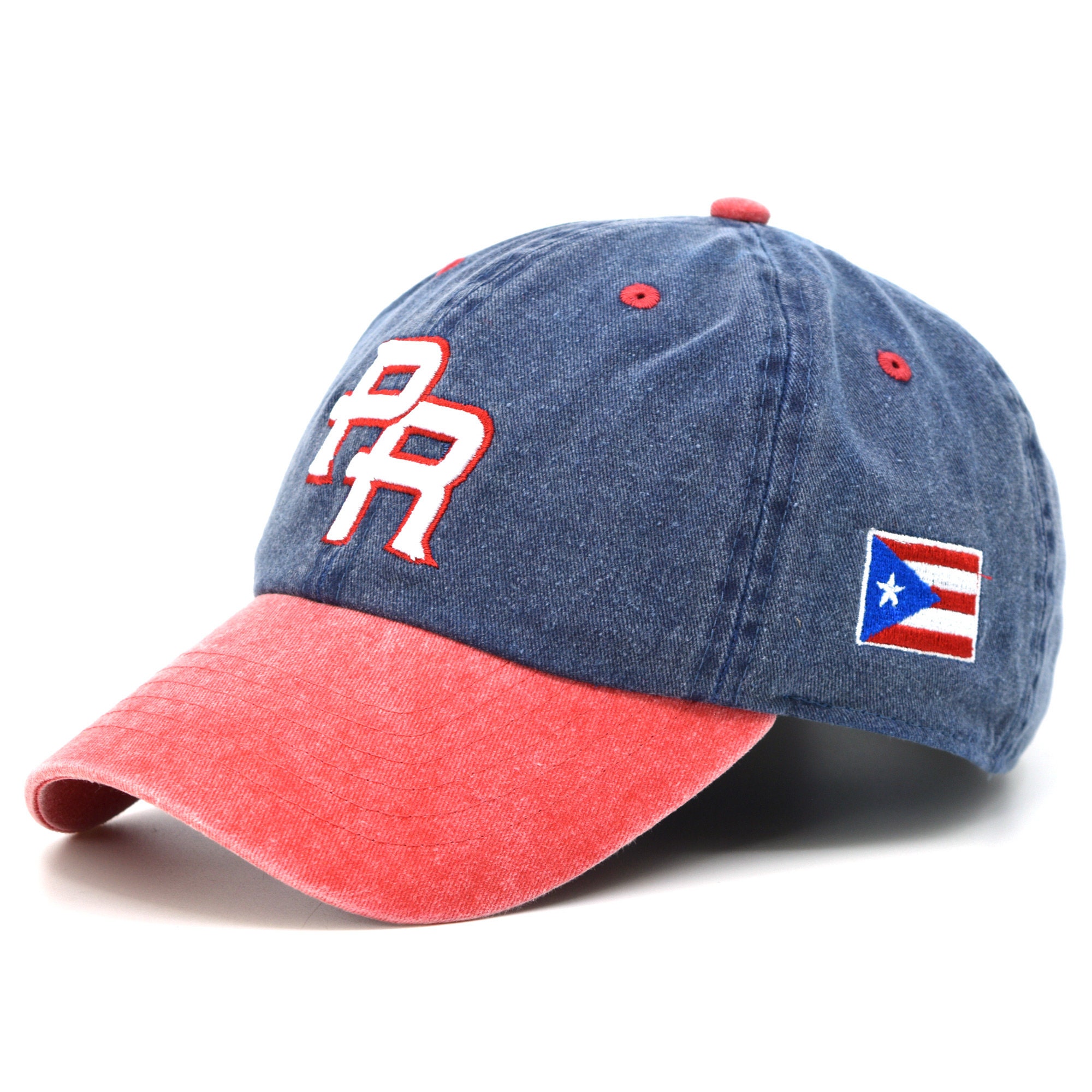 Gorra de béisbol ajustable PR Puerto Rico Falg, gorra de béisbol clásica de  béisbol mundial 2023, gorra de béisbol ajustable con bordados 3D, gorra