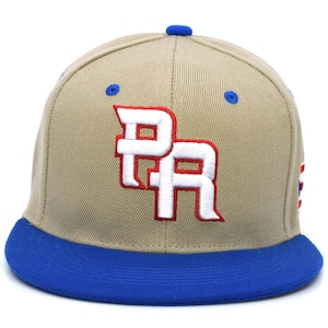 Fitted PR Front Puerto Rico Flag Side El Morro Back Embroidered Hat Cap New