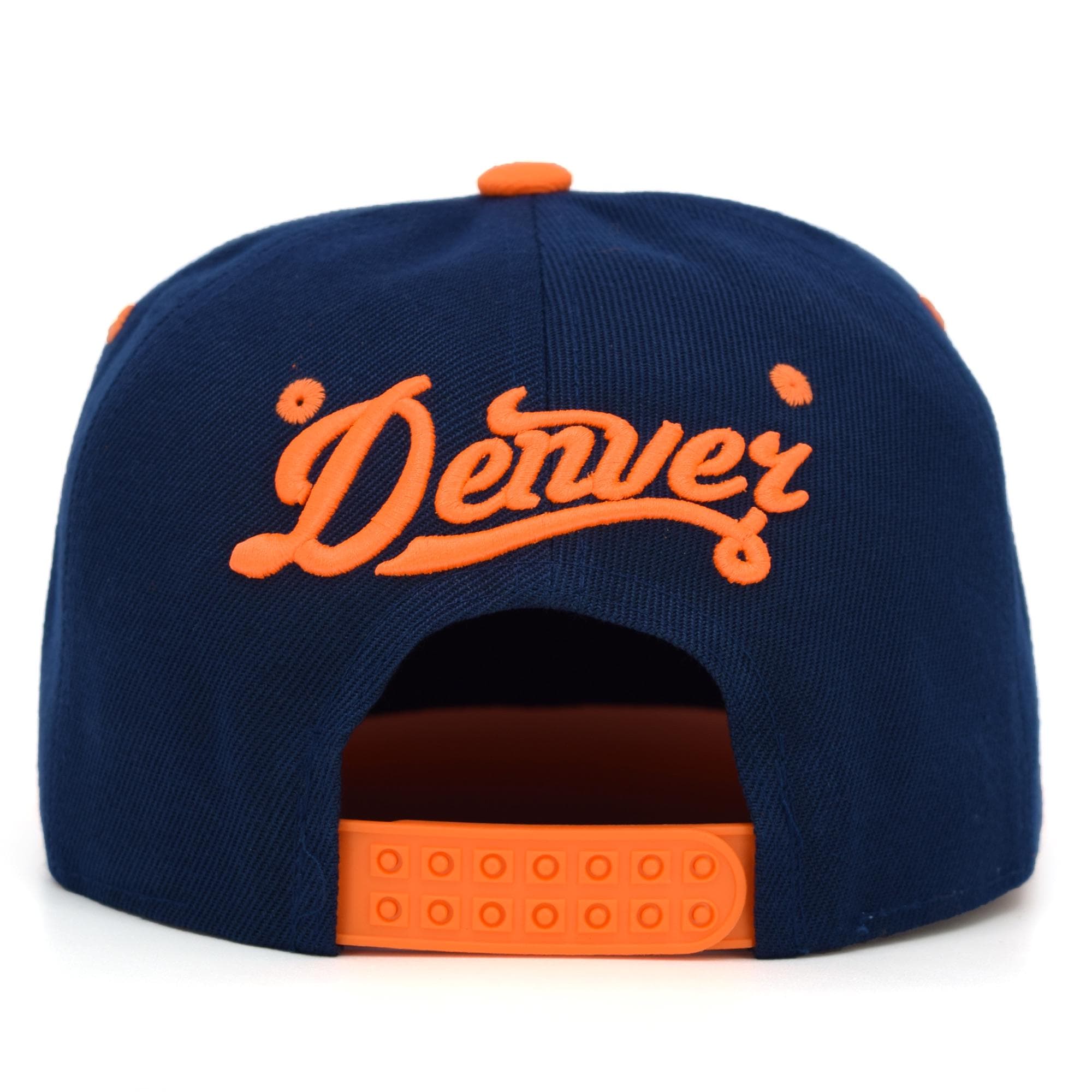 3 Women\'s Baseball Caps - Ocean City, MD, Denver & New York Denver New City Triple DEN Horse Blue Orange Embroidery  main image 2
