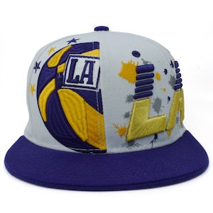 Los Angeles basketball capLeader Splash basketball team color Snapback Hat Cap
