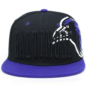 Casquette haut de gamme Baltimore Downtown BAL Football Leader Bird Snapback turquoise