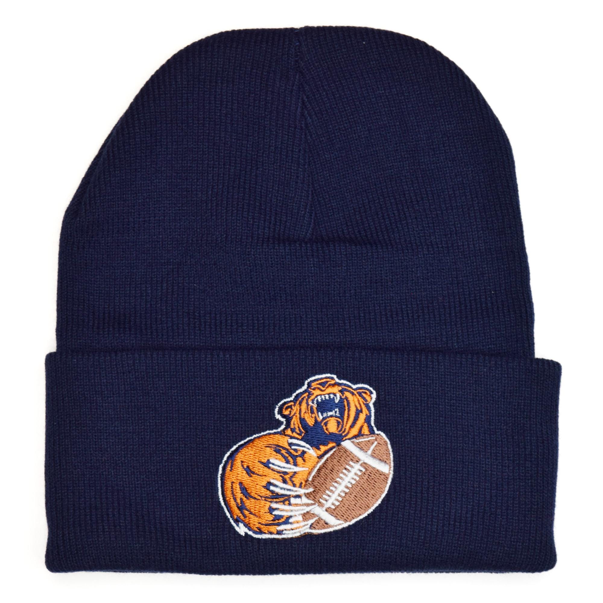 Chicago City Football New Knit Skull Cap Beanie Bear Winter Hat - Etsy