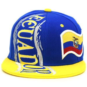 Ecuador Hat New TP Leader Hurricane Flag Flash Country Embroidery Snapback Hat Cap