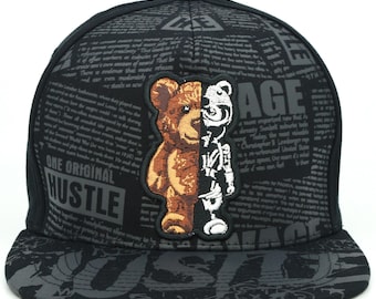 Hustle Bear New Leader TL Embroidery Snapback Savage Bear Hustle Adult Cap Hat