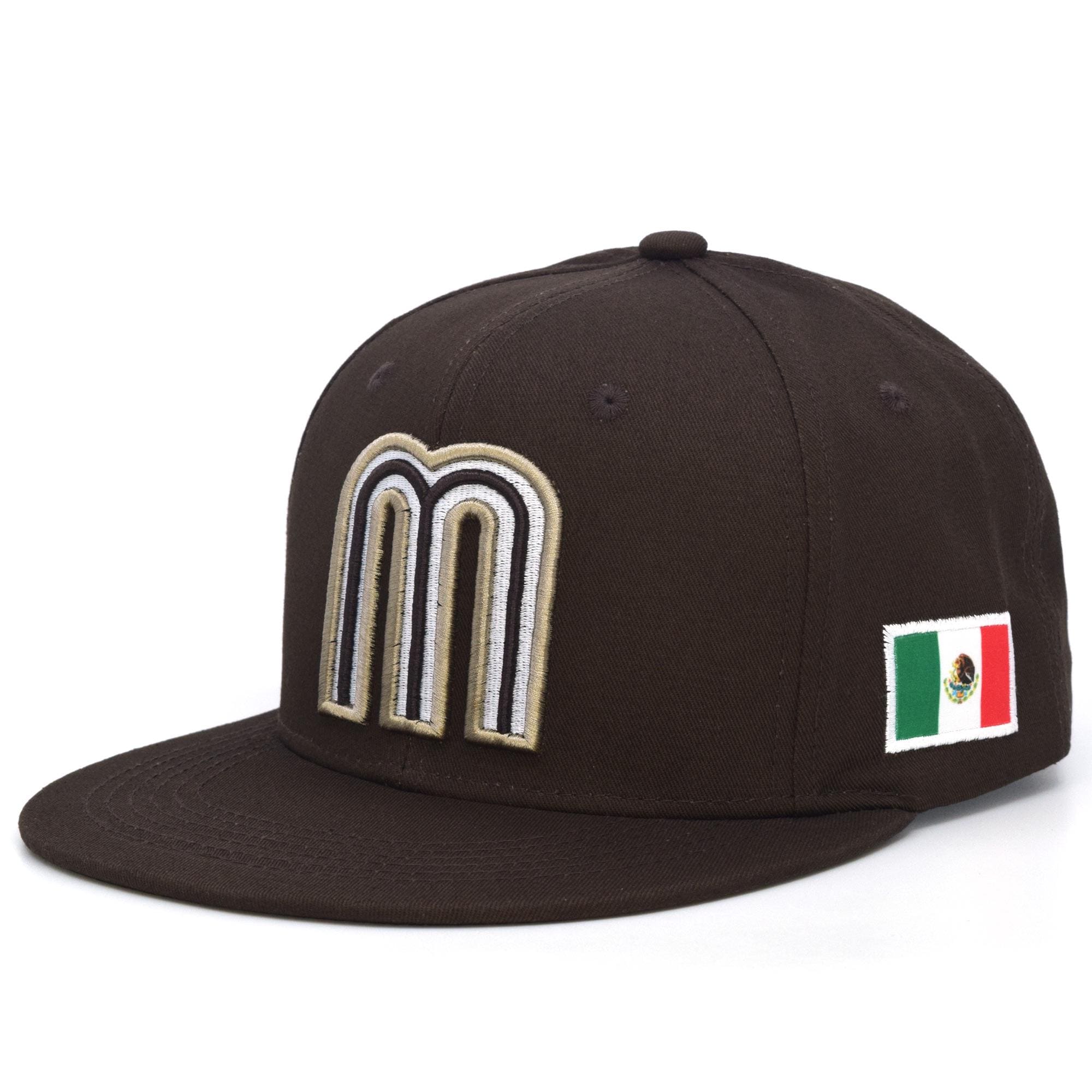 Casquette Snapback Réglable Mexique - Noir - Grizzly Lids - Homme/Femme - Neuf