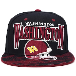 Washington Paint Brush New Leader Football Helmet W Embroidery Snapback Hat Cap