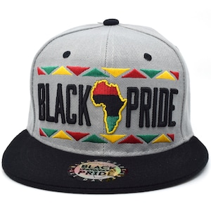 Black Pride hat Africa Baseball  cap African Map hat New Leader Snapback Hat