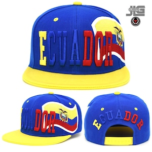 Ecuador  Cap New TP Leader Super Wall Country Flag Embroidery Snapback Hat