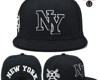 NY New Leader Classic New York Hat NY Baseball Adjustable Snapback Hat Cap